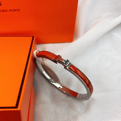[Saipan]CLASSIC HM CLIC RED 8MM ENAMEL BRACELET