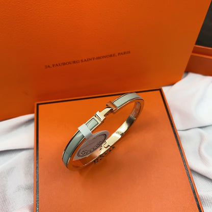 [Saipan]CLASSIC HM CLIC GREEN 8MM ENAMEL BRACELET