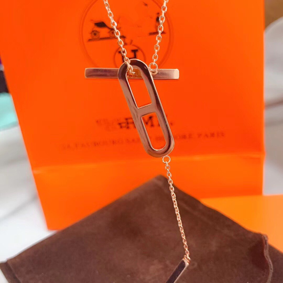[Saipan]HM NECKLACE PLATINUM ROSE GOLD DIAMOND