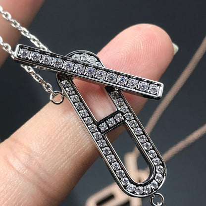 [Saipan]HM NECKLACE PLATINUM ROSE GOLD DIAMOND