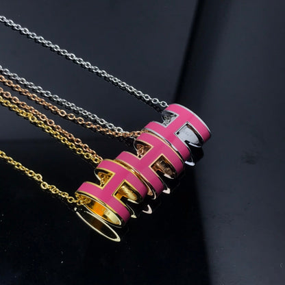 [Saipan]H NECKLACE PINK