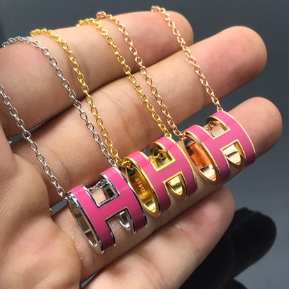 [Saipan]H NECKLACE PINK