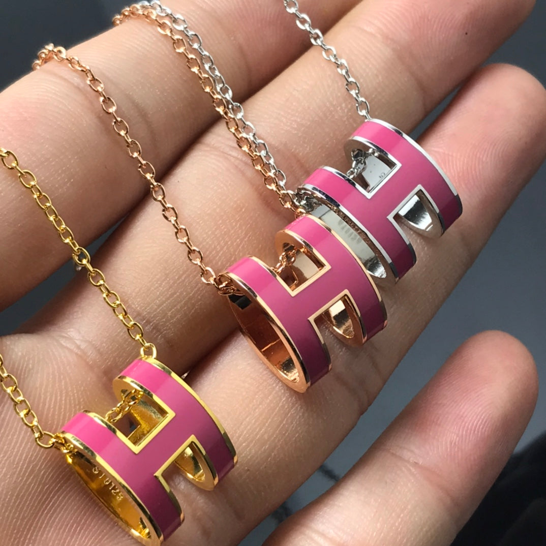 [Saipan]H NECKLACE PINK