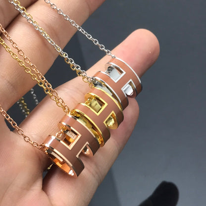[Saipan]H NECKLACE BROWN