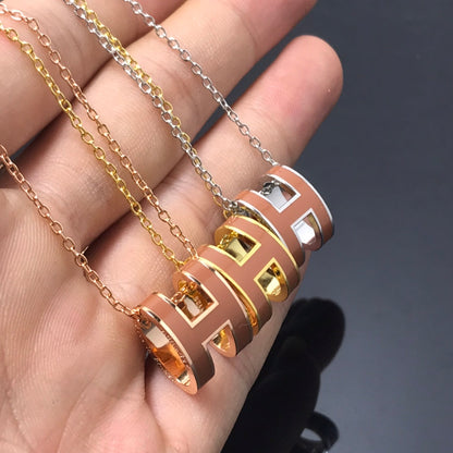 [Saipan]H NECKLACE BROWN