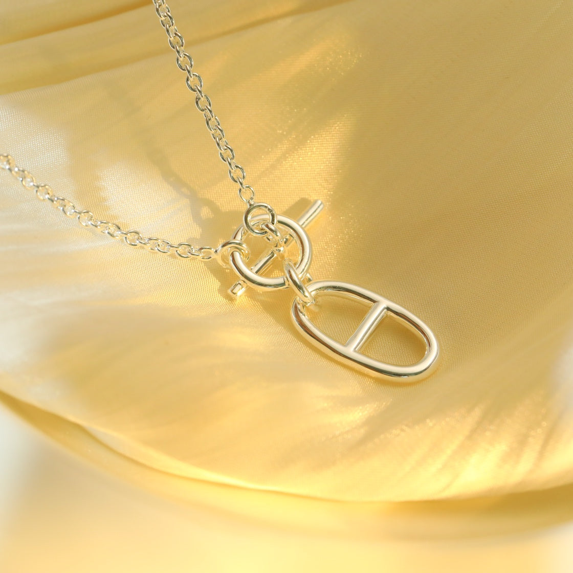 [Saipan]HM CHAINE D'ANCRE PENDANT NECKLACE STERLING SILVER