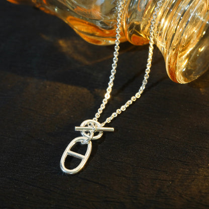 [Saipan]HM CHAINE D'ANCRE PENDANT NECKLACE STERLING SILVER