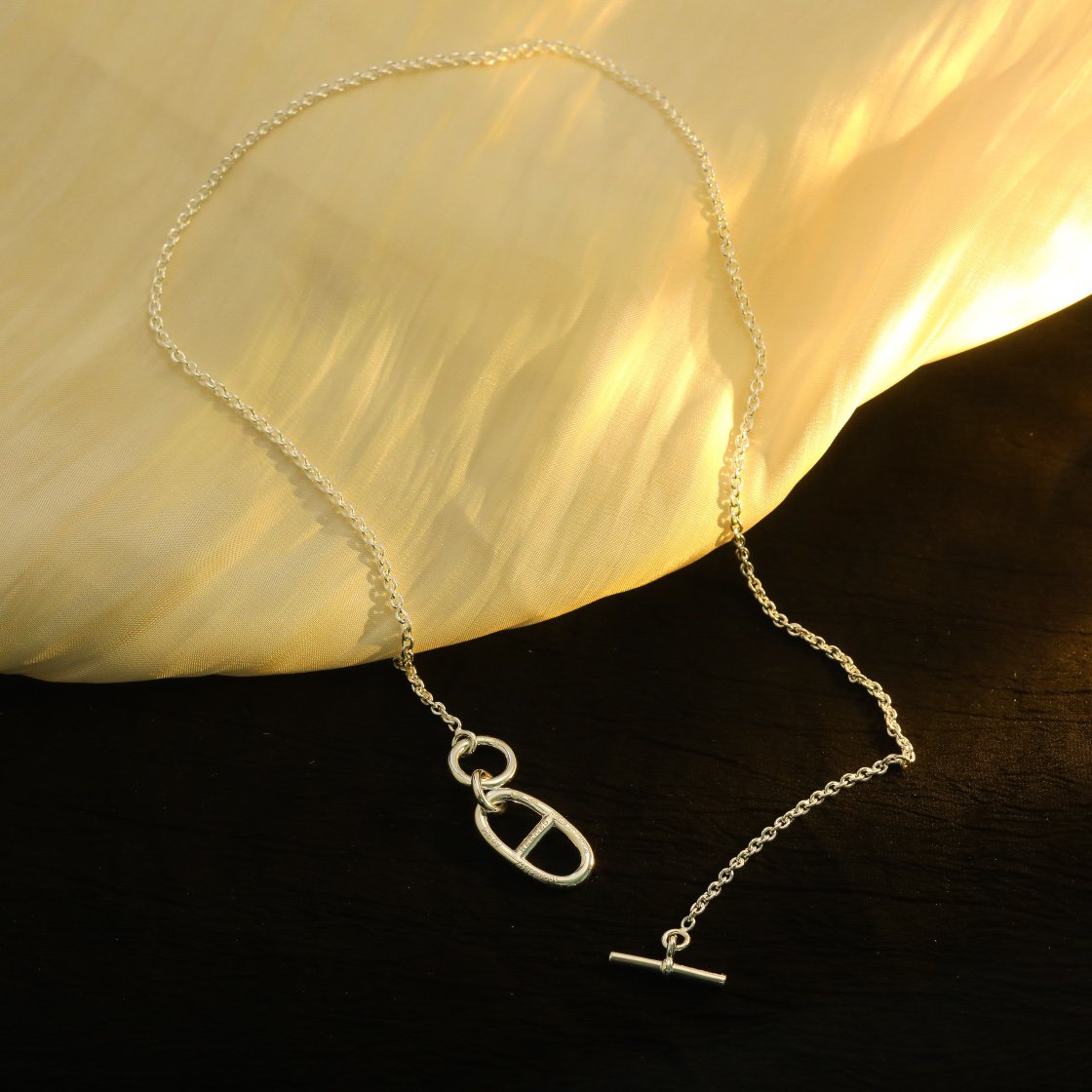 [Saipan]HM CHAINE D'ANCRE PENDANT NECKLACE STERLING SILVER