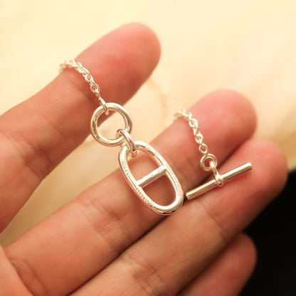 [Saipan]HM CHAINE D'ANCRE PENDANT NECKLACE STERLING SILVER