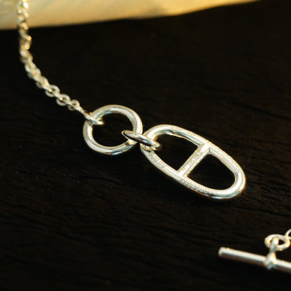 [Saipan]HM CHAINE D'ANCRE PENDANT NECKLACE STERLING SILVER