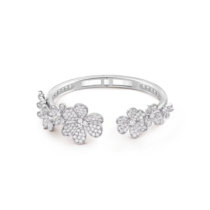 [Saipan]LUMINOUS BLOSSOM OPEN BANGLE