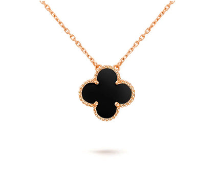 [Saipan]15MM CLOVER FLOWER PENDANT NECKLACE COLLECTION