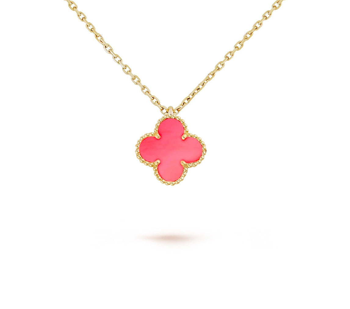 [Saipan]9.5MM MINI CLOVER PENDANT NECKLACE COLLECTION