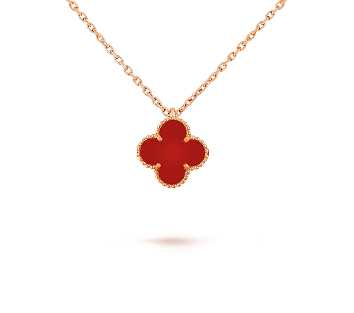 [Saipan]9.5MM MINI CLOVER PENDANT NECKLACE COLLECTION