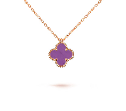 [Saipan]9.5MM MINI CLOVER PENDANT NECKLACE COLLECTION