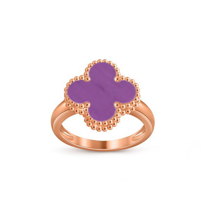 [Saipan]LUCKY CLOVER VINTAGE ROSE GOLD RING COLLECTION