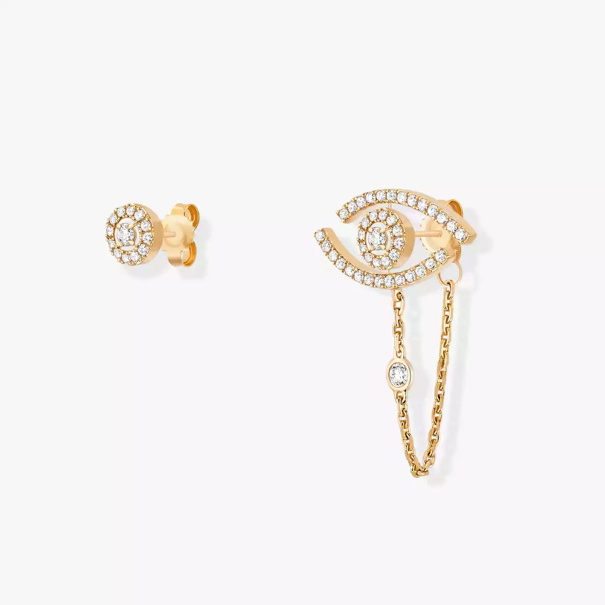 [Saipan]LUCKY EYE DIAMOND EARRINGS