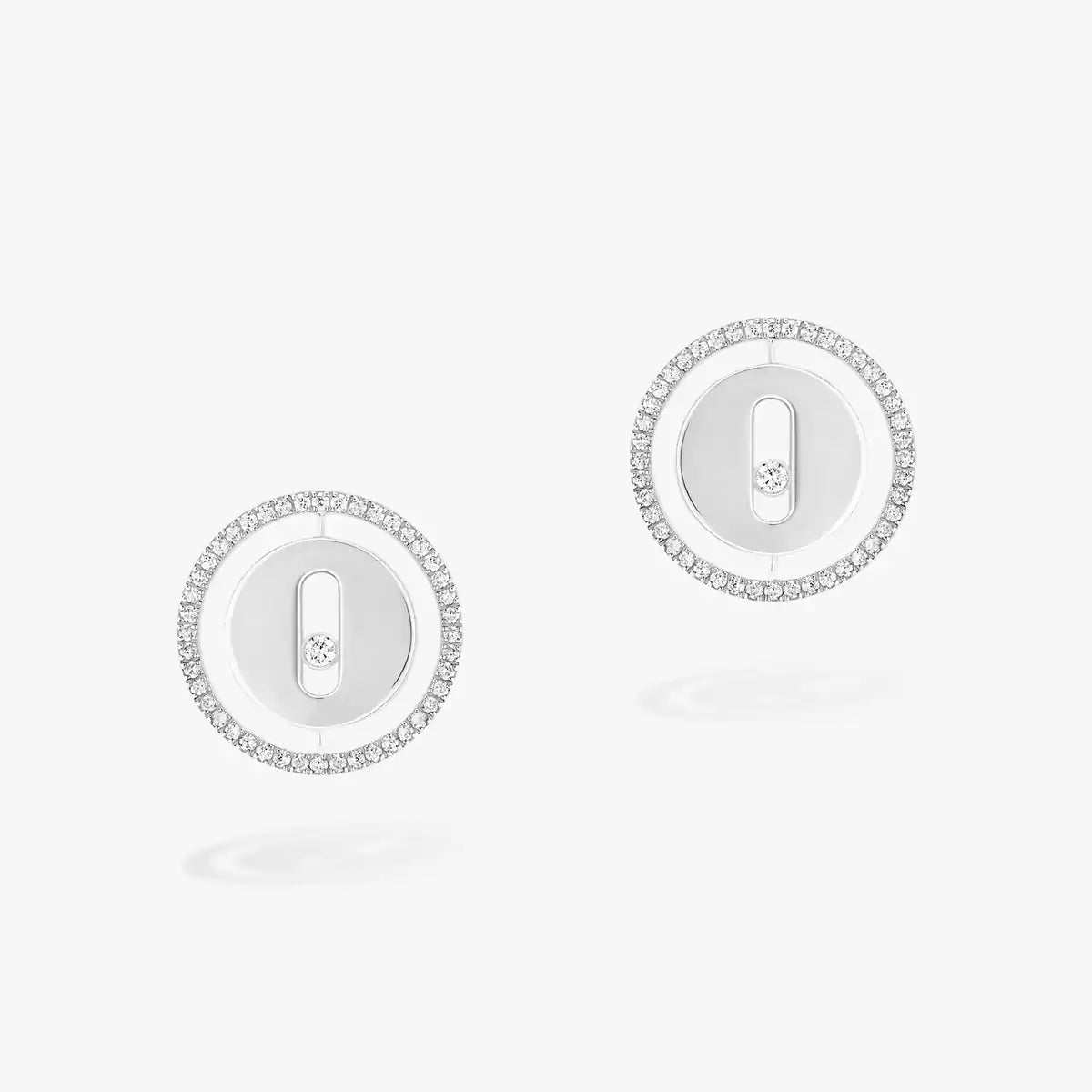 [Saipan]LUCKY MOVE DIAMOND EARRINGS