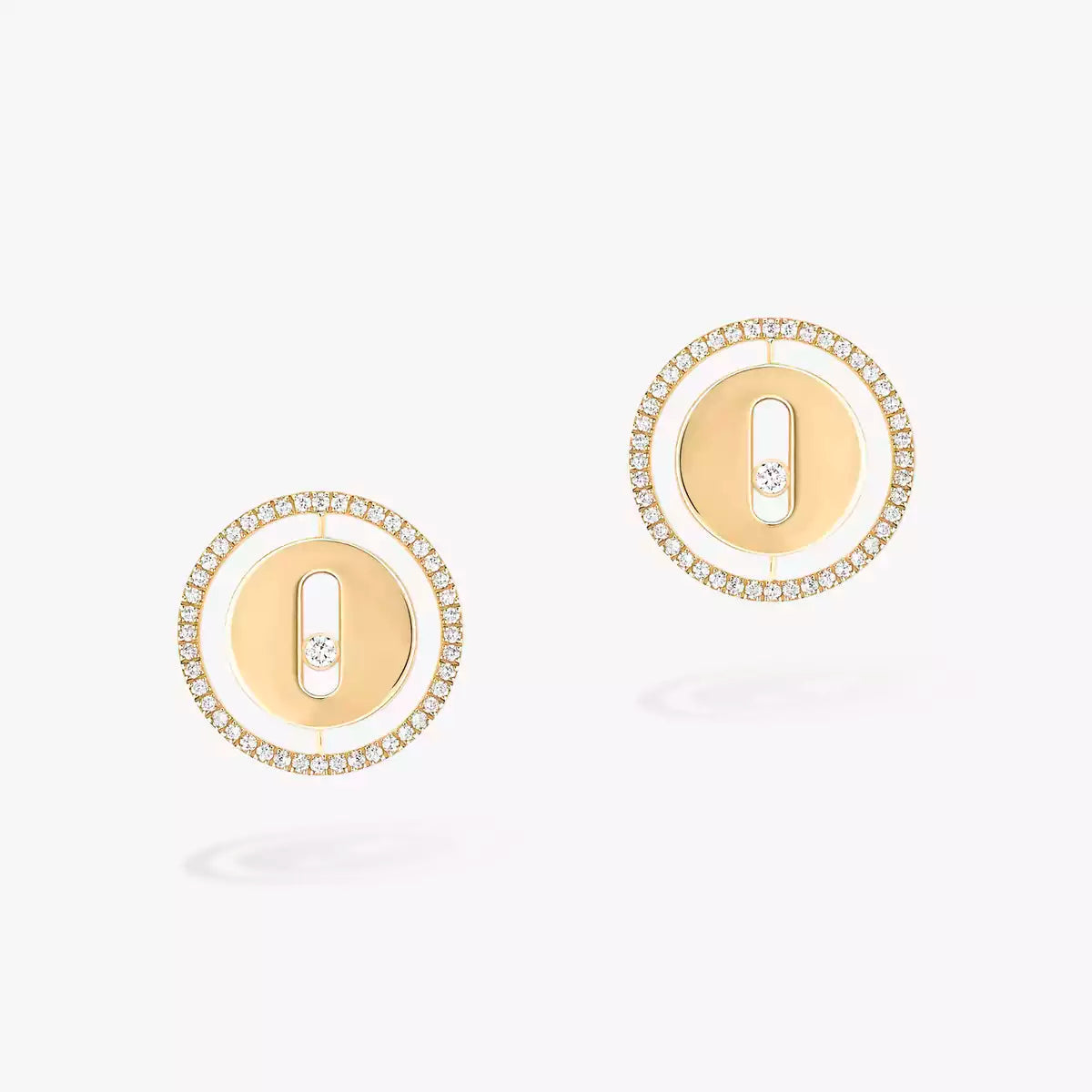 [Saipan]LUCKY MOVE DIAMOND EARRINGS