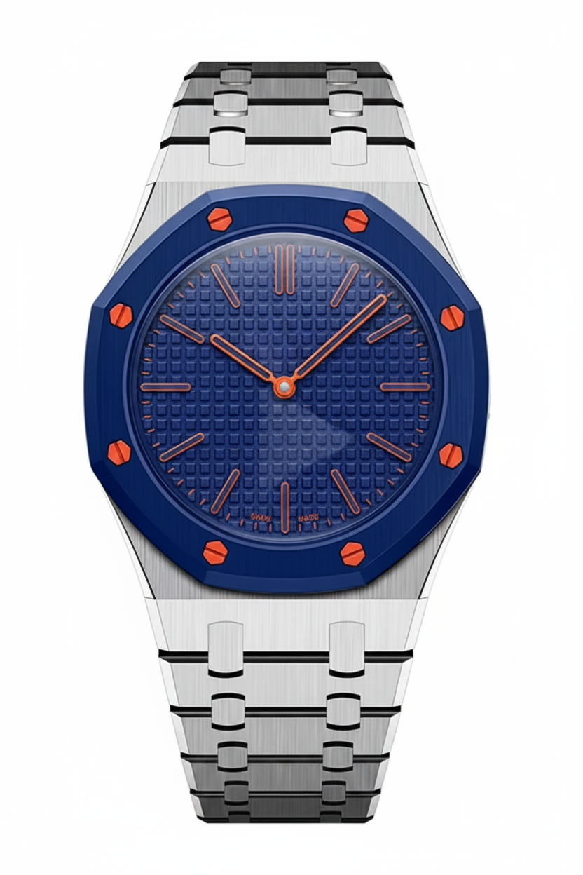 [Saipan]OAK POP EXCLUSIVE SILVER STEEL STRAP