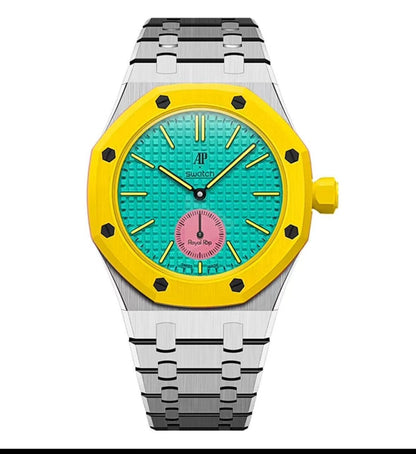 [Saipan]OAK POP EXCLUSIVE SILVER STEEL STRAP