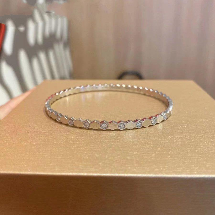 [Saipan]BEE LOVE SILVER DIAMOND BRACELET