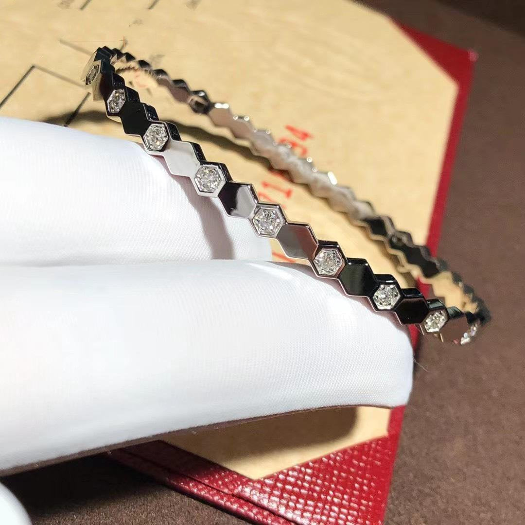 [Saipan]BEE LOVE SILVER DIAMOND BRACELET