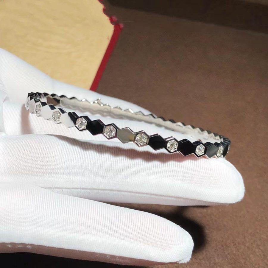 [Saipan]BEE LOVE SILVER DIAMOND BRACELET