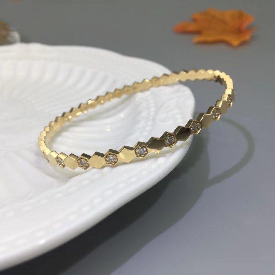 [Saipan]BEE LOVE GOLD DIAMOND BRACELET