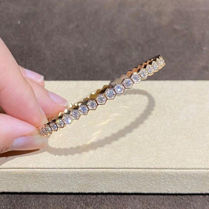[Saipan]BEE LOVE GOLD BRACELET FULL DIAMOND