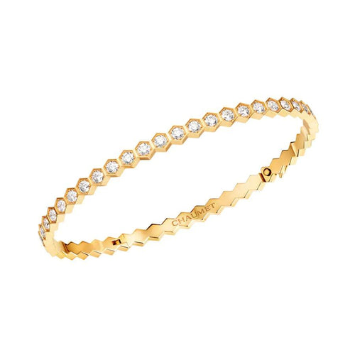 [Saipan]BEE LOVE GOLD BRACELET FULL DIAMOND