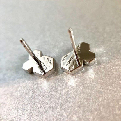 [Saipan]BEE LOVE SILVER DIAMOND EARRINGS