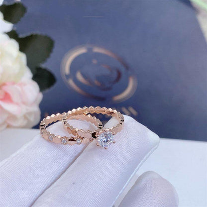 [Saipan]BEE LOVE RING ROSE GOLD 1 DIAMOND