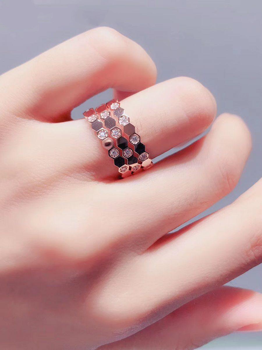 [Saipan]BEE LOVE RING ROSE GOLD DIAMOND
