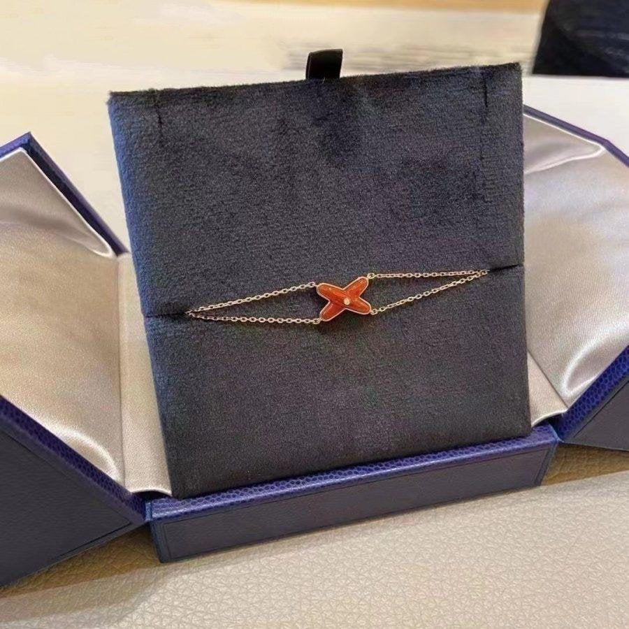 [Saipan]JEUX BRACELET CARNELIAN ROSE GOLD 1 DIAMOND