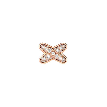 [Saipan]JEUX DE ROSE GOLD DIAMOND EARRINGS
