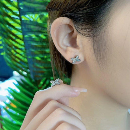 [Saipan]JEUX DE SILVER DIAMOND EARRINGS