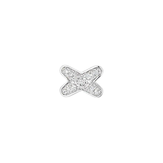 [Saipan]JEUX DE SILVER DIAMOND EARRINGS