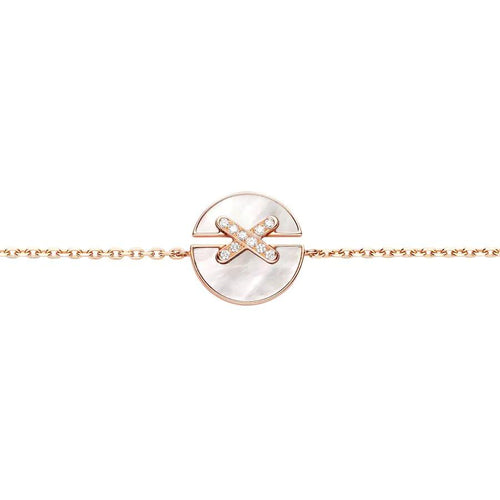 [Saipan]JEUX DE BRACELET MOP ROSE GOLD DIAMONDS