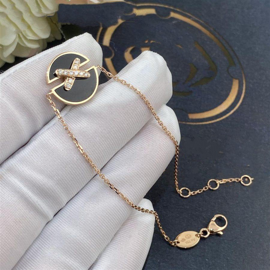 [Saipan]JEUX DE BRACELET ONYX ROSE GOLD DIAMOND