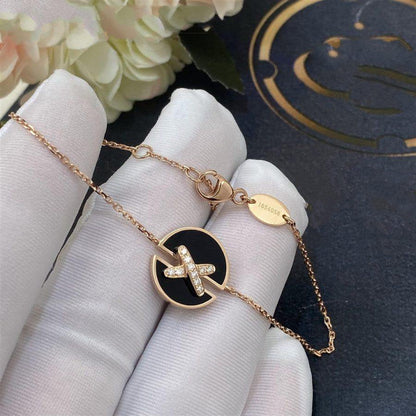 [Saipan]JEUX DE BRACELET ONYX ROSE GOLD DIAMOND