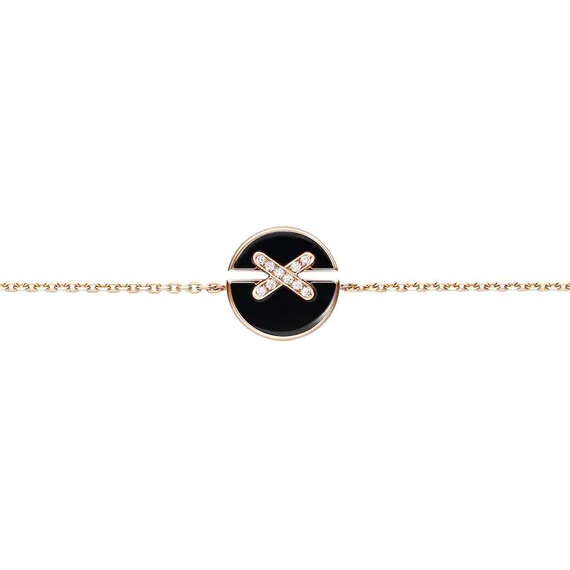 [Saipan]JEUX DE BRACELET ONYX ROSE GOLD DIAMOND