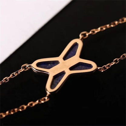 [Saipan]Hollow Design Four-Leaf Clover Flower Shape Ring