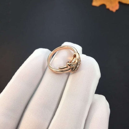 [Saipan]JEUX DE ROSE GOLD DIAMOND RING