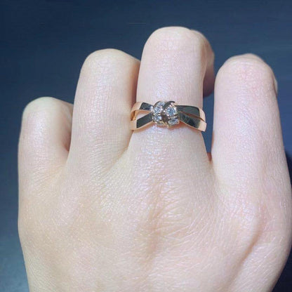 [Saipan]LIENS RING ROSE GOLD DIAMOND
