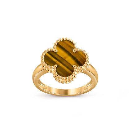 [Saipan]LUCKY CLOVER VINTAGE GOLD RING COLLECTION