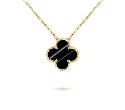 [Saipan]15MM CLOVER FLOWER PENDANT NECKLACE COLLECTION