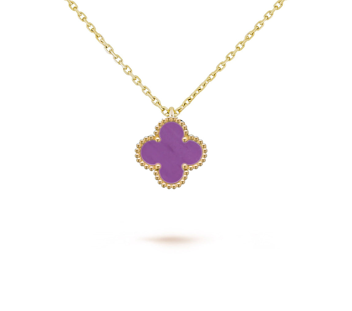 [Saipan]9.5MM MINI CLOVER PENDANT NECKLACE COLLECTION