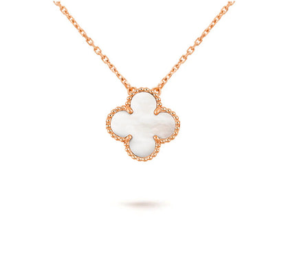 [Saipan]15MM CLOVER FLOWER PENDANT NECKLACE COLLECTION