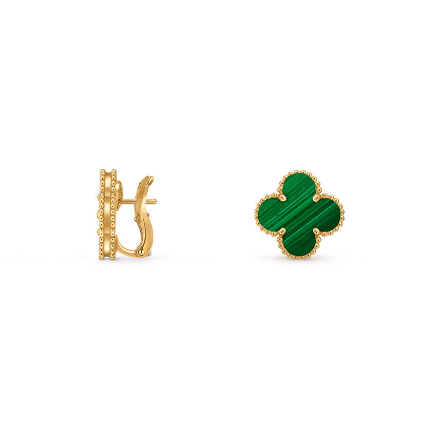 [Saipan]15MM CLOVER FLOWER STUD EARRINGS GOLD COLLECTION